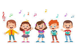 picture of children singing in a chorus