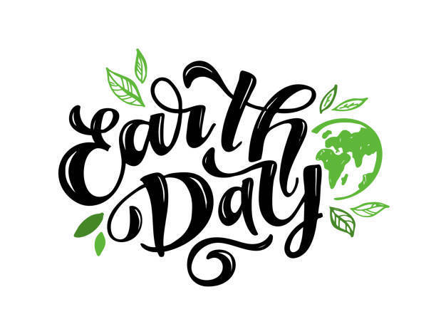 Picture of words Earth Day