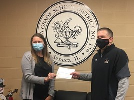 Ottawa Savings Donates for School Spirit
