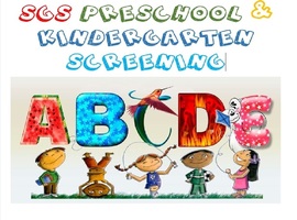 Pre-School & Kindergarten Screening