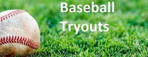 Baseball Tryout Reminder