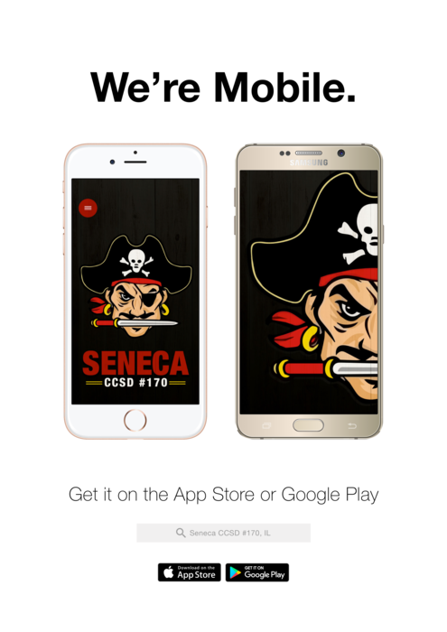 Seneca Mobile App Page