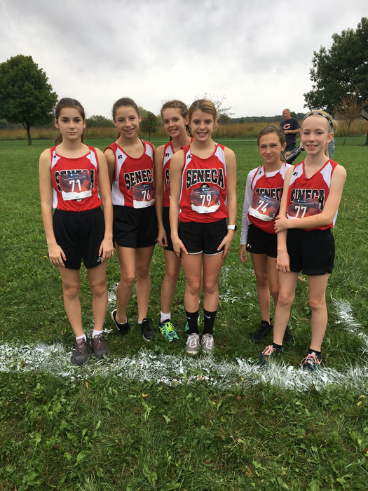 Girls before Sectional race!