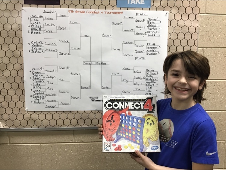 connect 4 winner and bracket